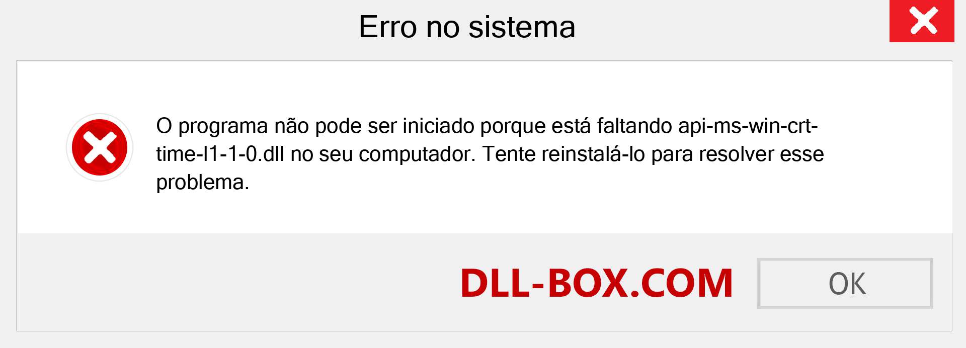 Arquivo api-ms-win-crt-time-l1-1-0.dll ausente ?. Download para Windows 7, 8, 10 - Correção de erro ausente api-ms-win-crt-time-l1-1-0 dll no Windows, fotos, imagens